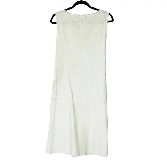 Sundance Lace Floral Dress Ivory Size 14 - Picture 2 of 7